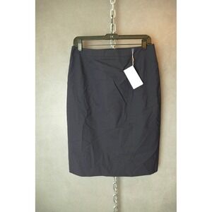 BOSS Hugo Boss Navy Blue Venina Pencil Skirt Business Career Workwear Size 6‎